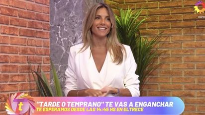 Muy buenos números para el debut de María Belén Ludueña en las tardes de El Trece