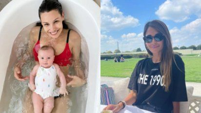 Pampita mostró el regalo que le envió Antonela Roccuzzo a Ana