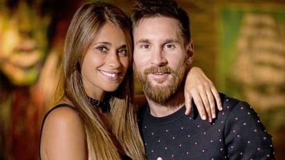 Antonela Roccuzzo y Lionel Messi rompieron en llanto cuando sus hijos entraron al colegio en París