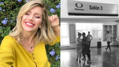 Finalmente, Laurita Fernández viajó a México y se prepara para el reality Pequeños Gigantes