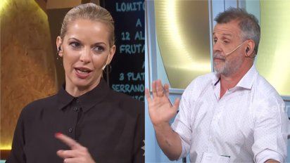 VIDEO: ¿A qué estás jugando? Carina Zampini se enojó con Christian Petersen