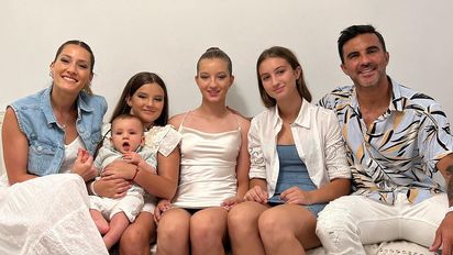 Mica Viciconte y Fabián Cubero hicieron un desafío viral con toda la familia: ¿Quién ganó?