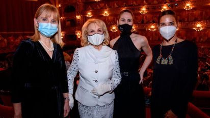 Mirtha Legrand revolucionó el Teatro Colón 