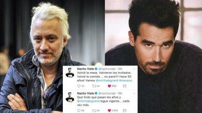 Nacho Viale le tiró un palo a Andy Kusnetzoff y a su nuevo programa