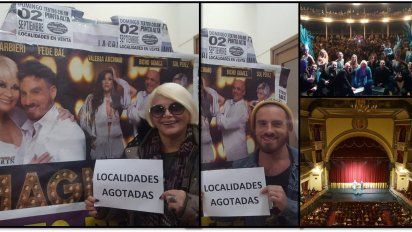 Carmen Barbieri y Fede Bal colgaron el cartel de 