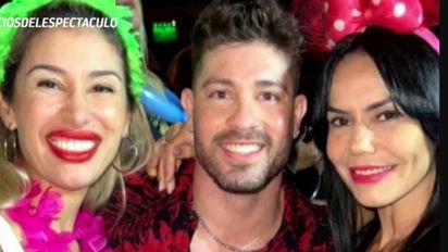 Leo Alturria, el ex de Lizy Tagliani, estuvo de fiesta y se le vio feliz