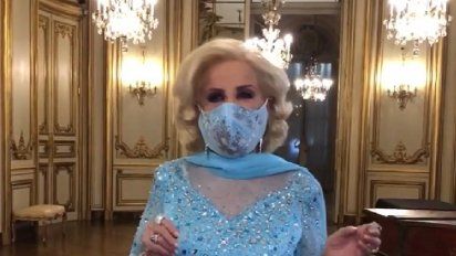 Mirtha Legrand feliz porque vuelve a la televisión