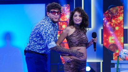 Melody Luz visitó a Alex Caniggia en 