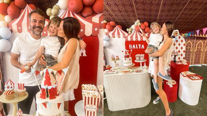 Así fue la fiesta de Baltazar, el hijo de Paula Chaves y Pedro Alfonso