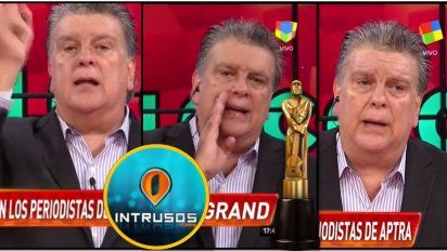 Ventura estalló contra Intrusos y sus compañeros por las críticas al Martín Fierro