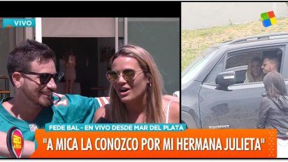 Federico Bal y Mica Vázquez enfrentan los rumores de romance: ¿pasa algo?