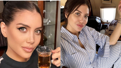 De vuelta al castaño: el look de Wanda Nara a su regreso a Turquía