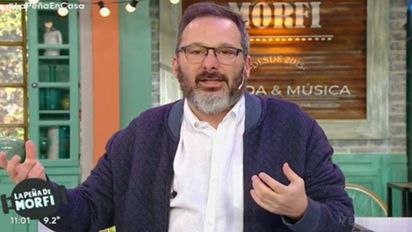 Gerardo Rozín regresó a La peña de morfi 