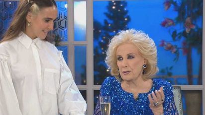 La hija de Juana Viale emocionó a Mirtha Legrand con un emotivo mensaje