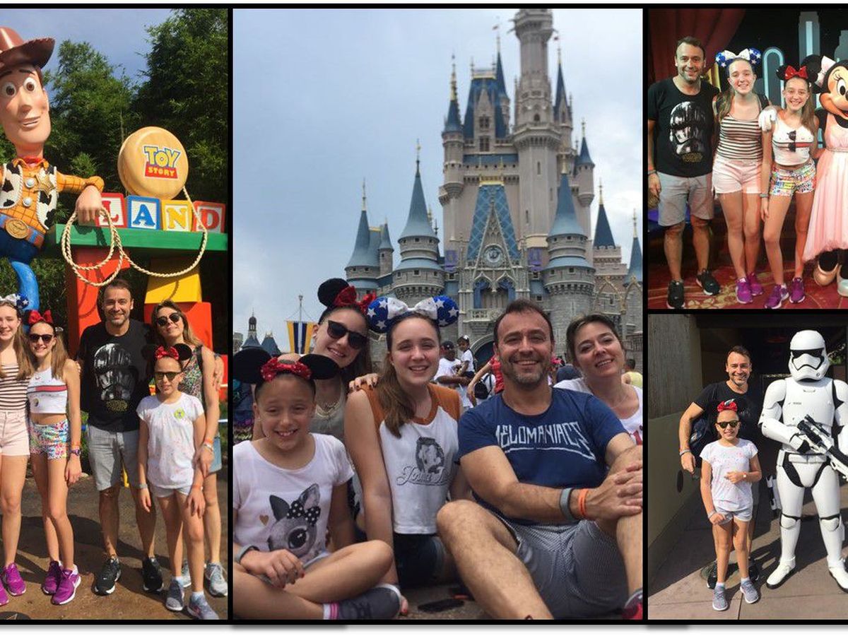 Las Divertidas Vacaciones De Adrian Pallares Por Los Quince Anos De Una De Sus Hijas En Disney