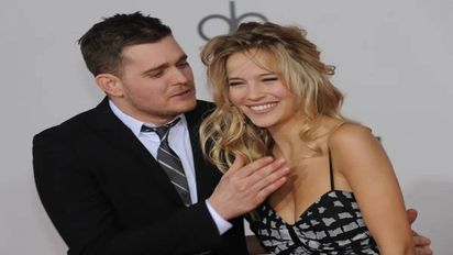 A través de una romántica foto, Luisana Lopilato y Michael Bublé expresaron su gran amor