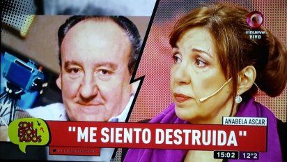 Conmovedor relato de Anabela Ascar por la muerte de Héctor Ricardo García: 