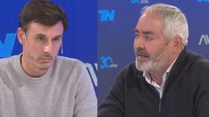 El video del durísimo cruce de Roberto García Moritán y Alejandro Bodart en los pasillos de TN