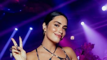 Lali Espósito, cantante nacional. 