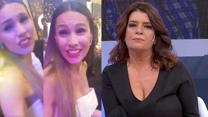 Pampita fue la gran perdedora de la noche en los Martín Fierro de cable y enfureció con Andrea Taboaba