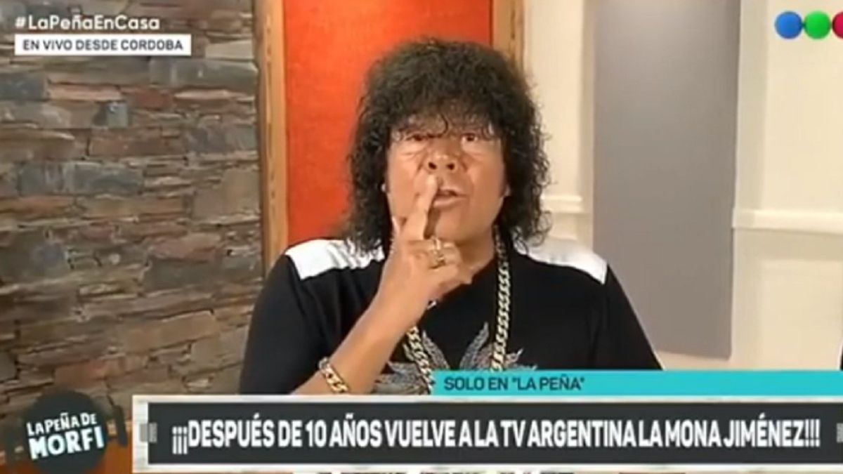 ¡reapareció La Mona Jiménez Volvió A La Televisión Después De 10 Años Y Contó Un Incómodo Recuerdo 1515