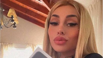 Tamara Báez mostró la bolsa de alimentos que le envió L-Gante y dedicó un mensaje: 