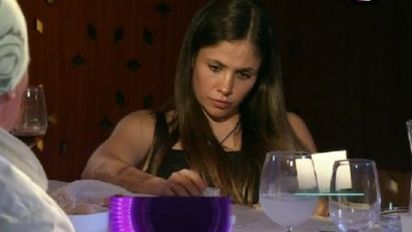 'Gran Hermano': la cara de Romina en la cena que se convirtió en meme