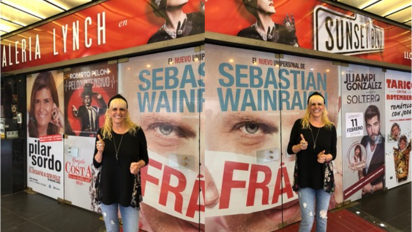 Valeria Lynch, a puro ensayo, se prepara para 