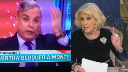 Sorpresivo: Mirtha se vengó y bloqueó a Carlos Monti de whatsapp