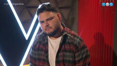El blooper de un participante de 'La Voz Argentina' antes de su audición: el video
