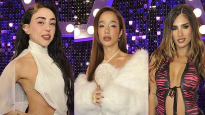 Nicki Nicole y Ángela Torres brillaron en la alfombra violeta del estreno de Popstars