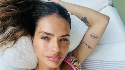 La China Suárez mostró sus nuevos tatuajes en medio de la polémica
