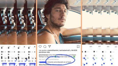 Pico Mónaco derrocha facha y otro tenista lo cruza con pasión: 