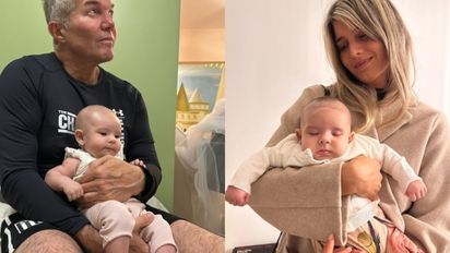 La tierna foto de María Burlando con Sarah, la hija de Fernando Burlando y Barby Franco