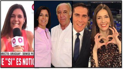 Denise Pesana: la conductora de noticiero que de verdad se enamoró del conductor, no como Cristina Pérez