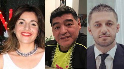 Explotó la guerra de las hijas de Maradona contra Morla: 