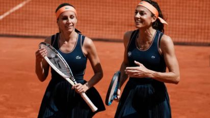 Gabriela Sabatini y Gisela Dulko impusieron su experiencia en el torneo de Leyendas de Roland Garros