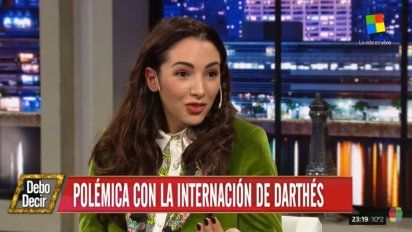 Thelma Fardin habló de la internación de Juan Darthés: 