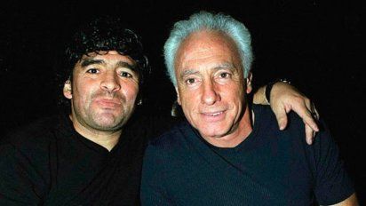 Guillermo Coppola, quien podría ser demadando por Leopoldo Luque, fue representante y amigo personal de Diego Maradona