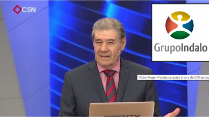 Víctor Hugo, furioso contra Indalo: 