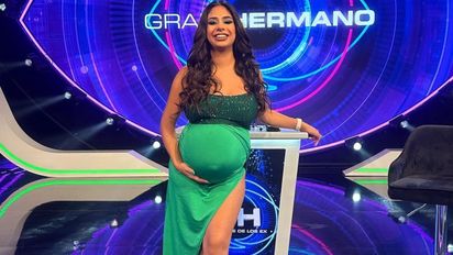 Daniela Celis se despidió de la televisión para esperar a sus gemelas