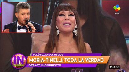 Moria habló de la reunión que Tinelli le canceló: 