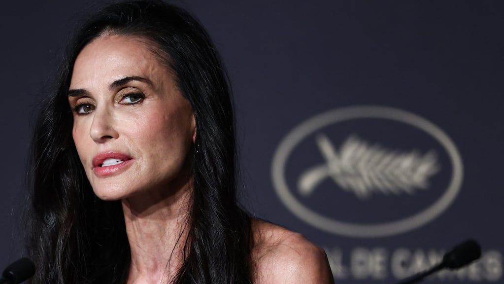 Demi Moore desata debate en Cannes por su extrema delgadez y las especulaciones sobre Ozempic