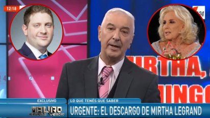 Mirtha enfrenta en feroz interna a Mauro Viale con su hijo Jonatan: 