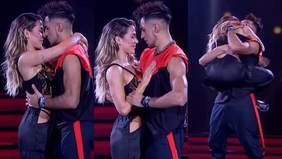 ¡Hot! El baile lento de Jimena Barón y Jony Lazarte