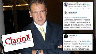 La verdad detrás de la suspensión de la cuenta de Infobae: Guerra Hadad - Clarín