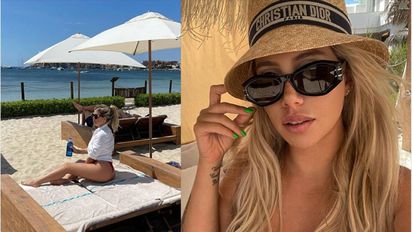 ¡Sin aliento! Wanda Nara y su bikini de infarto