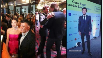 Pampita y Pico Mónaco en la cena anual de Margarita Barrientos, pero sin dirigirse la palabra