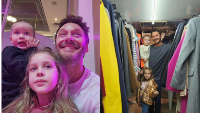 Así pasa el fin de semana Benjamín Vicuña con sus hijos: Amancio y Mangnolia