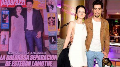 Dicen que se separaron Esteban Lamothe y Julieta Zilberberg: él ya se fue de la casa
